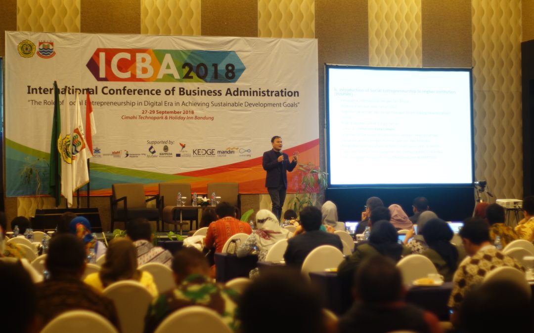 International Conference of Business Administration 2018: Peran Social Entrepreneurship di Digital Era dalam mencapai Tujuan Pengembangan Berkelanjutan.